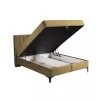 Double Bed Maestro Line with Storage space Green 165x209x115 cm