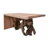 Jako Inart console natural solid teak wood 120x40x80cm