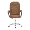 Office chair manager Kardi brown pu 66x64x117cm