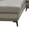 Corner Sofa Contessa Fylliana Left Corner Beige - Powder Beige 272x220x93 cm