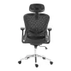 Work chair manager Mergi black mesh 62x63x120cm