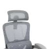 Work chair manager Zenyk mesh in black and white color 63x70x126cm