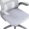 Work chair manager Annalise mesh grey 57χ53χ100cm