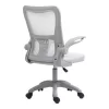 Work chair manager Annalise mesh grey 57χ53χ100cm