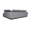 Corner Sofa Alessia Fylliana Right Corner Grey 284x216x100 cm