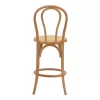 Bar stool Thonet natural beech wood 41x50x105cm