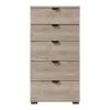 Chest of drawers Duero 5F 45 Grey Oak 45*40*95 cm