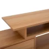 TV stand beech shade with 4 drawers expandable HM2399.01 217,5x30x39cm