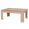 Coffee Table Marengo Sonoma - Latte - White 112x65x46 cm