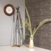 Coat Stand Myra in walnut-black color D40x160cm