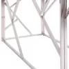 JANA FB98620.01 CONSOLE TABLE WITH GLASS AND CHROME BASE 120X40X78Y EK.