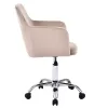 Office chair Xever pink velvet