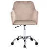 Office chair Xever pink velvet