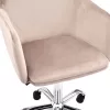 Office chair Xever pink velvet