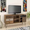 Tv unit Boho in walnut color 120x39x64cm