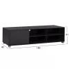 TV Stand Zebrano 180x40x41cm