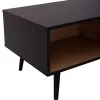 Lounge Table Charleen  Black with natural 100x50x40,5 cm