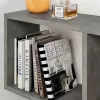 Side table Homemania grey antique 60x20x60cmm