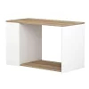 Coffee table Hattie natural-white 80x40x50cm