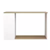 Coffee table Hattie natural-white 80x40x50cm