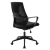 Office chair Maestro with fabric mesh in black colour