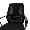 Office chair Maestro with fabric mesh in black colour