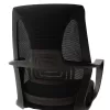 Office chair Maestro with fabric mesh in black colour