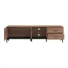 TV Stand Corsica 190 Flagstaff Oak - Black 190x42x53,5 cm