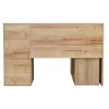 Polina corner desk color natural 120x100x75cm