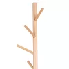 Coat Stand Luca metal black-natural D37x170cm