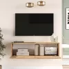 Serit wall TV unit sonoma color 100x31.6x29.6cm