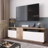 TV stand Elana sonoma-white 150x29.5x46.3cm