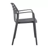 Outdoor Chair Eviana Fylliana Grey 53x56x81 cm