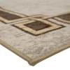 Carpet PWC-0019 ecru-brown 140x200cm