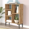 Neville low bookcase color sonoma 69x25x87.6cm