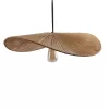 Ceiling light Haris Inart brown E27 D60x158cm