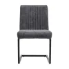 Dining Chair Evita Fylliana Grey 50x47x85 cm