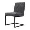 Dining Chair Evita Fylliana Grey 50x47x85 cm