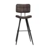 Bar Stool Antela Fylliana Brown 40x40x109 cm.