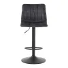 Bar Stool 1020 Fylliana Grey - Anthracite - Black 43x48x112 cm