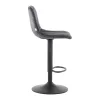 Bar Stool 1020 Fylliana Grey - Anthracite - Black 43x48x112 cm