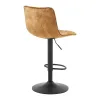 Bar Stool 1020 Fylliana Tobacco - Anthracite - Black 43x48x112.5 cm