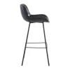 Bar Stool 2033 Fylliana Brown - Anthracite - Black 48.5x50.5x101 cm