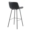 Bar Stool 2033 Fylliana Brown - Anthracite - Black 48.5x50.5x101 cm