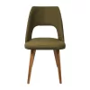 Dining Chair T-5 LUX Fylliana Olive - Golden Sand 49x55x86 cm