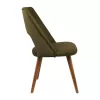 Dining Chair T-5 LUX Fylliana Olive - Golden Sand 49x55x86 cm