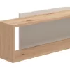 Wall Shelf Belfort ZP Cashmere - Artisan Oak 151x20x32 cm