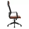 Manager's Office Chair FL19 Fylliana Brown PU Leather  60x62x128 cm