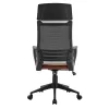 Manager's Office Chair FL19 Fylliana Brown PU Leather  60x62x128 cm