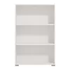 Bookcase Tomar 3 White 70x24.5x107.5 cm